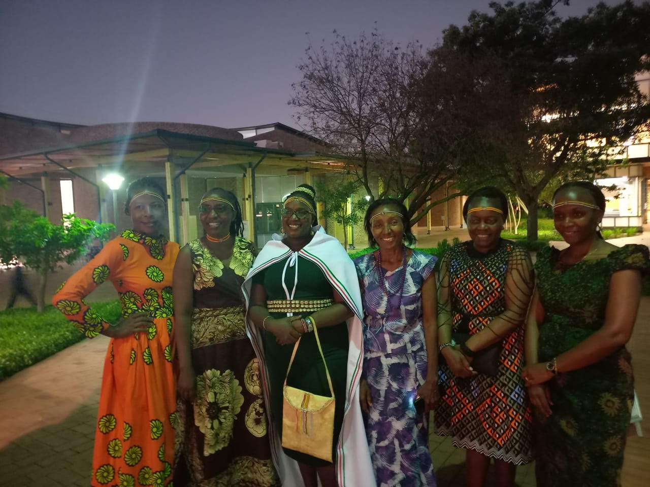 UON Fellows and Mentors in African Attire