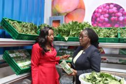 Ms. Charlene Ruto, Director of the SMACHS Foundation and daughter of President William Ruto, visited the University of Nairobi's Upper Kabete Campus